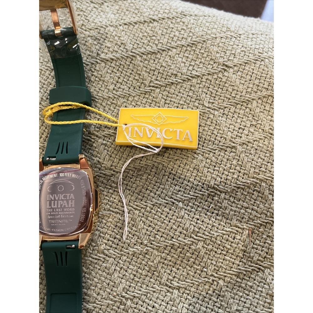 Invicta Lupah Model 50797 - Ladies Watch Quartz Special Edition Green W/Box - Picture 5 of 7